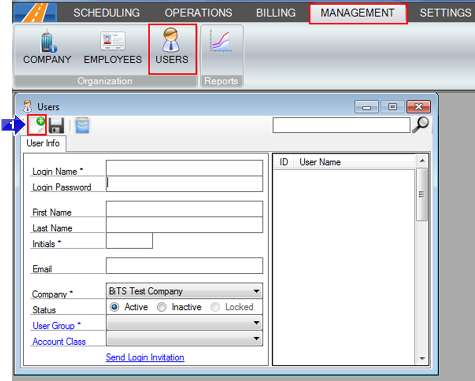 How to Create a User for Dispatching in RoutingBox